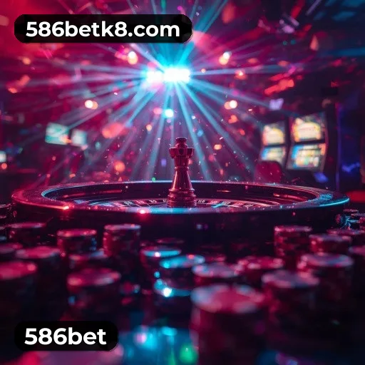 App 586bet para iOS e Android — interface mobile, login biométrico e PIX integrado